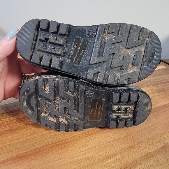 Kids Rain boots Flower Ladybug Gingham Picnic Checkerboard Size 5.5 - Picture 13 of 16